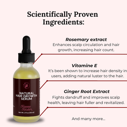 Natural Hair Growth Serum